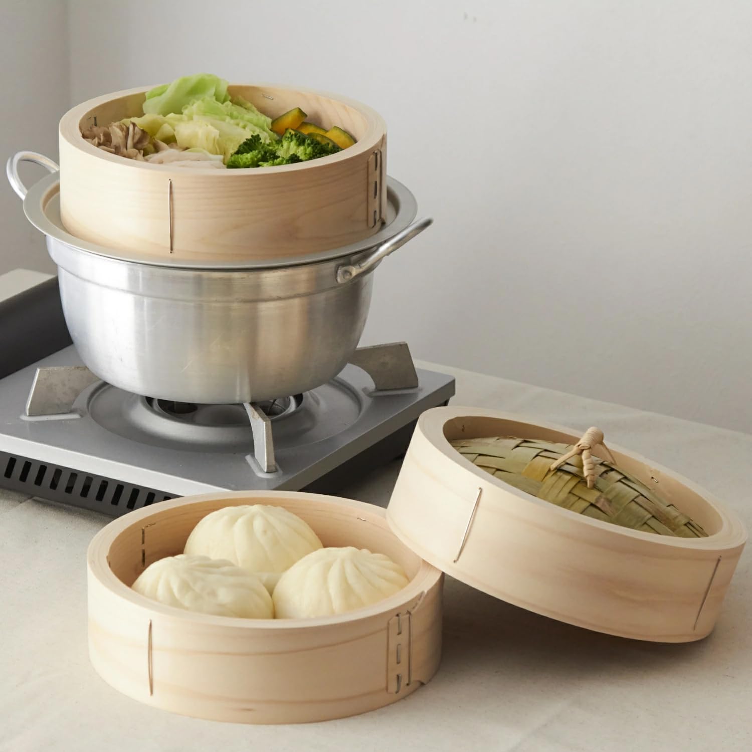 桧製蒸籠２４センチ・身×１